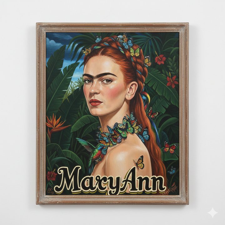 Inspiriert von Frida Kahlo